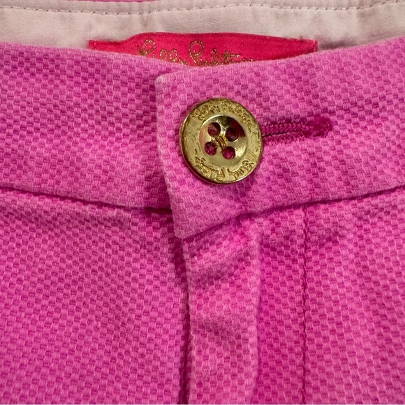 Lilly Pulitzer Pink Scalloped Shorts size 10 - Picture 5 of 7